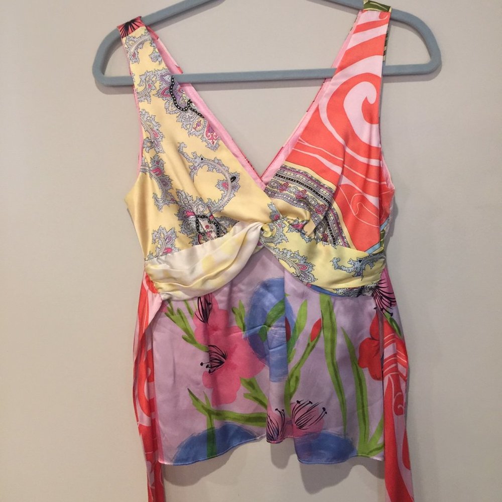 Alice & Trixie 100% Silk Tank Top (Size S)